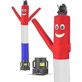 LookOurWay Air Dancers Wacky Waving Inflatable Tube Man Set - 7ft Tall Advertising Air Dancer Waving Man Inflatable Tube Guy 