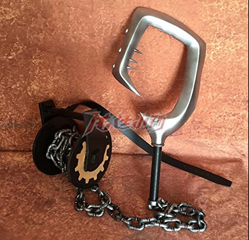 OW Roadhog Mako Rutledge Hook And Weapon Cosplay Prop