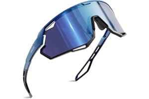 ACBLUCE Sports Sunglasses for Men Women, Ideal for Cycling Baseball Fishing Running Bike Glasses, TR90 Unbreakable Frame