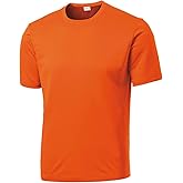 Opna Men's Big & Tall Short Sleeve Moisture Wicking Athletic T-Shirts Regular Sizes & XLT's
