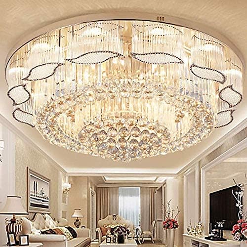 Zxyan 天井照明 シャンデリアランプ 吊り下げ モダンな照明のシンプルでスタイリッシュな 現代ラウンドledクリスタルベッドルームリビングルームランプの研究天井のランプ 照明 インテリア照明 照明器具 玄関照明 Truthnetmedia Com