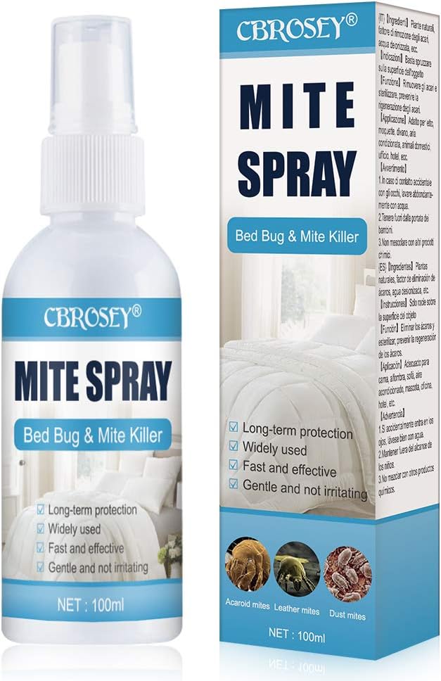 CBROSEY Bed Bug Killer Spray,Mite Spray,Bed Bug Spray,Dust Mite Spray