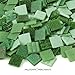 Milltown Merchants™ Green Mosaic Tiles - Bulk Mosaic Tile Assortment - 3/4 Inch (20mm) Mixed Colors Venetian Glass Tile - 1 Pound (16 oz) Craft and Backsplash Tile