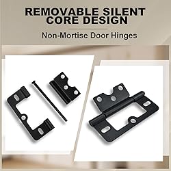 SDTC Tech 3 Inch Non-Mortise Door Hinges with