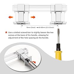 knobelite 25 Pack Adjustable Kitchen Cabinet