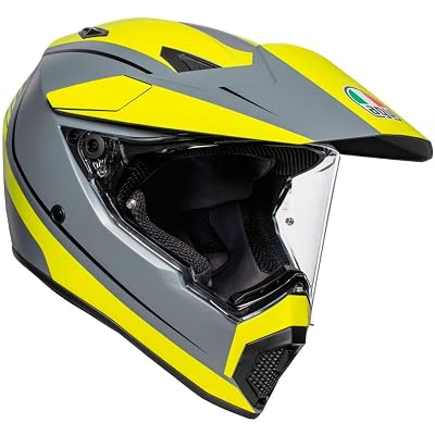 agv k6 on head S Helmet - Salom Tribute Color:Elite Gray fog Max Vision Pinlock Deck Box Epic Day Afield for