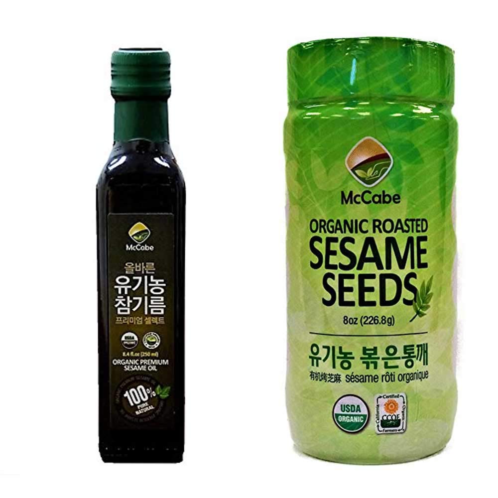 McCabe Organic Sesame Seed & Oil (2Pack) (Sesame Oil and