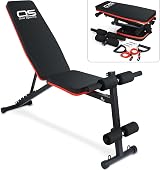 OZE SPORTS Adjustable Weight Bench 7 Position Incline Decline Foldable Home Gym view 1