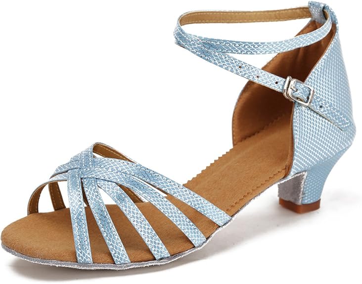HIPPOSEUS Bambina Professionali Scarpe da Ballo Latino Scarpe da Ballo