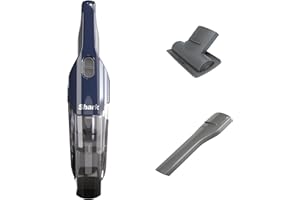 Shark Cyclone PET Handheld Vacuum with 8" Crevice Tool, HyperVelocity Suction, Navy Blue/Grey, CH701