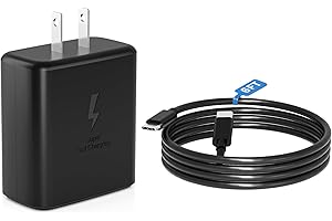 UNAWUDOH 2025 New Super Fast Charger Type C, 45W USB C Wall Charger Fast Charging for Samsung Galaxy S25 Ultra/ S25/S25+/S24+/ S24 Ultra/S24/S24+/S23 Ultra/S22 Ultra/S21 Ultra