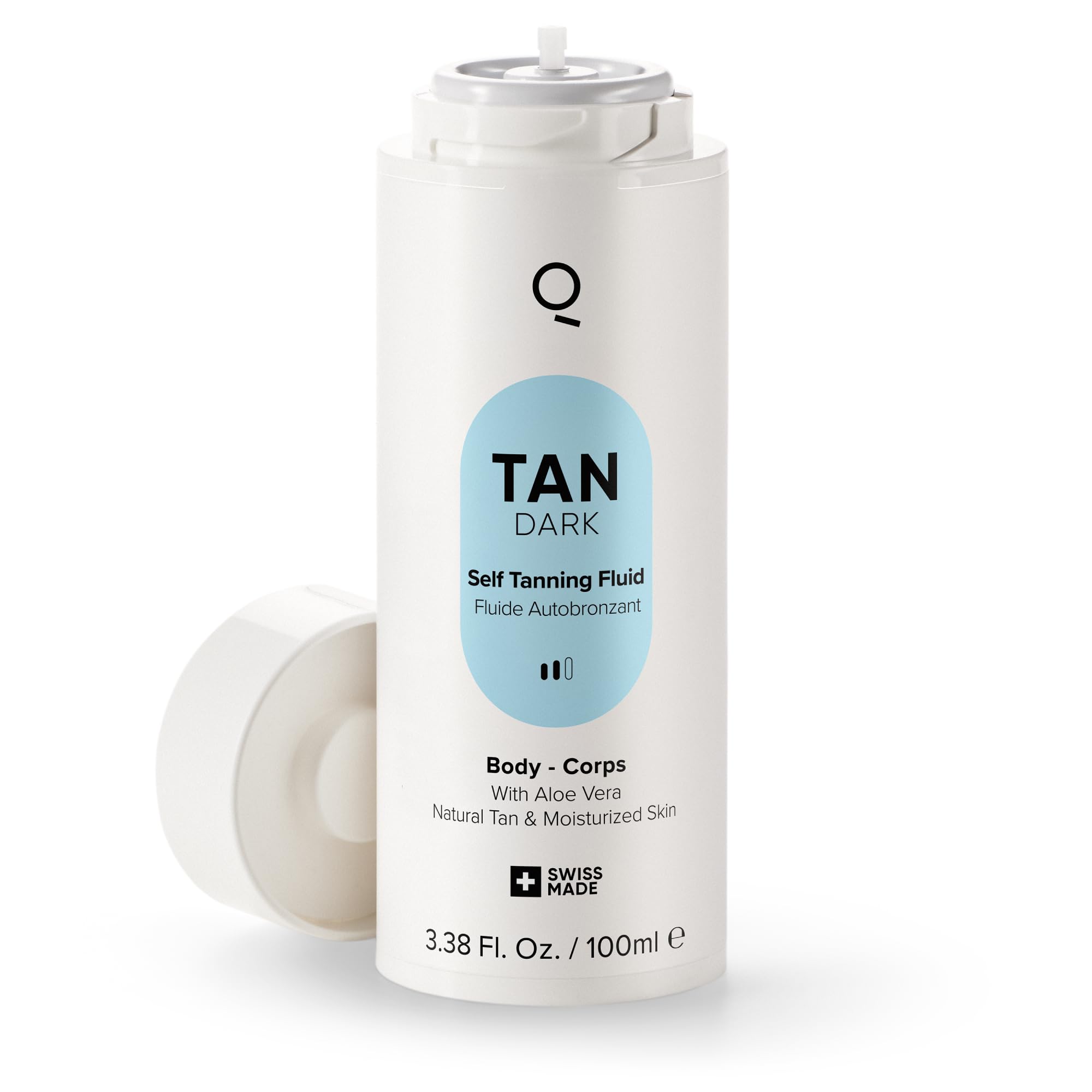 IONIQ Skincare TAN Dark Cartridge - Premium self-tanning for a streak-free, natural glow in 3 minutes that lasts for up to 2 weeks