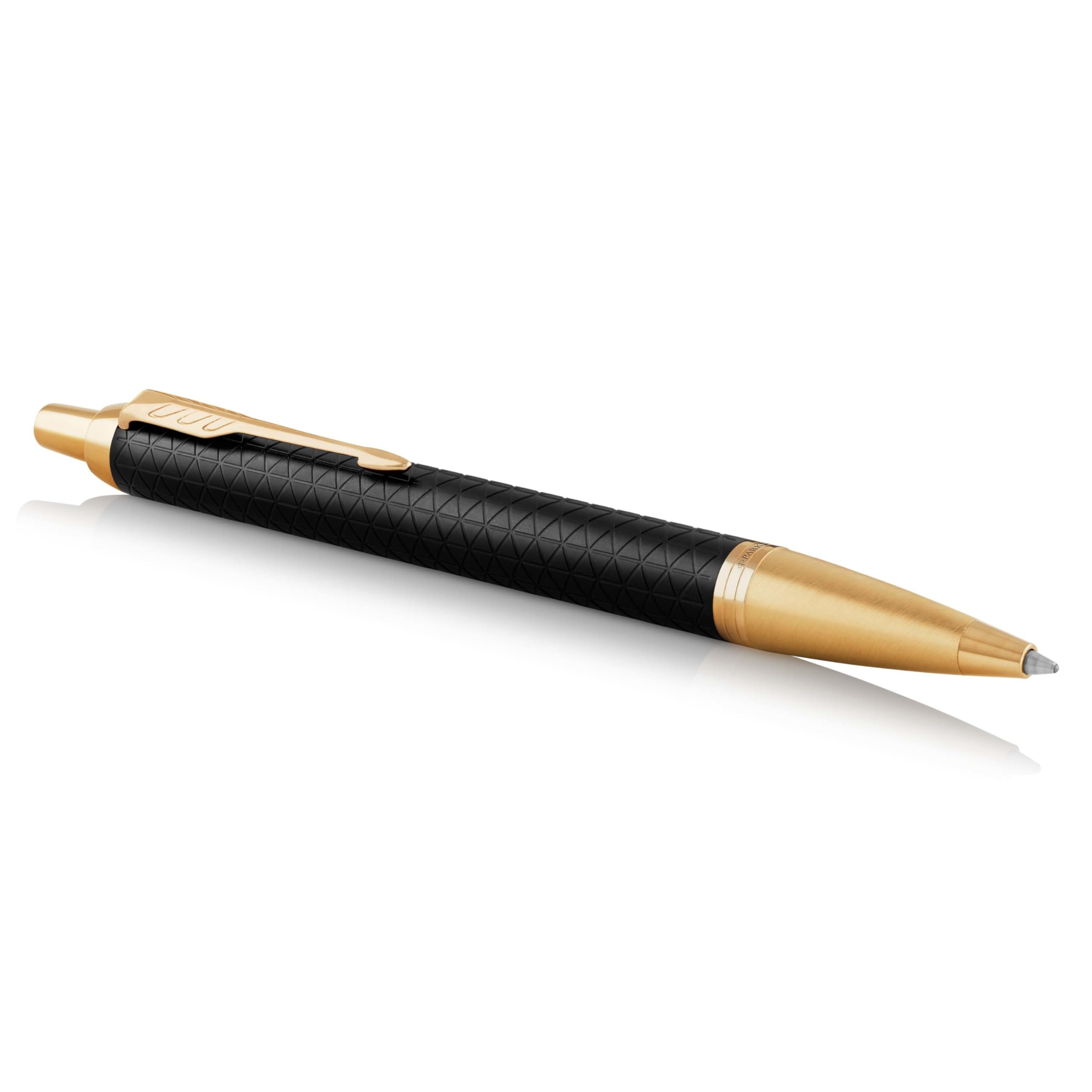 Parker IM Ballpoint Pen | Premium Black | Medium Point Blue Ink | Gift Box — image 1