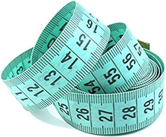 Bobury 150cm / 60 &quot;cuerpo de medición de la regla costura a medida cinta métrica suave plana (color al azar)