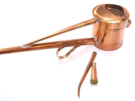 Amazon 手作り逸品 銅製如雨露 ジョウロ 2号 約1 8l 竿長 鶴首 水差し用 付 日本製 じょうろ