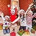 Simply Genius LED Light Up Christmas Necklace with Light Bulbs for Kids and Adults, Party Favors, String Lights, Christmas Decorations, with Bulk Options, Batteries Included
