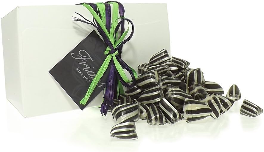 Traditional Black and White Mint Humbugs Gift Box Original Classic