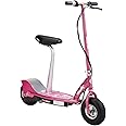 Razor E300S Seated Electric Scooter for Kids Ages 13+ - 9" Pneumatic Tires, Removable Seat, Up to 15 mph and 40 min of Ride Time, for Riders up to 220 lbs