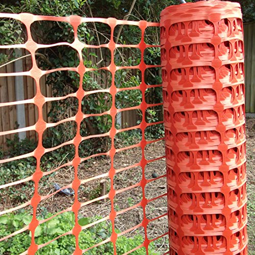 True Products b1003 C Standard-Schutznetz aus Kunststoff, Rolle, Orange, 4 kg 1 m x 50 m – Bild 3