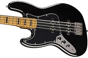 Squier by Fender Classic Vibe 70's Left-Handed Jazz Bass - Maple - Black