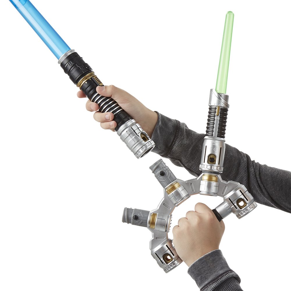 Star Wars E7 Jedi Meister Lichtschwert Hasbro B2949EU4 KinderRollenspiele Spielzeugwaffen