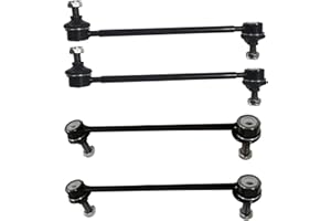 HHCM 4pc Front Rear Sway Bar Link Kit K750123 K90345 for Toyota Avalon 2013-2018, Camry 2007-2017, Front Rear Stabilizer Bar End Links for Lexus ES300h/ ES350 2013-2018, Suspension Stabilizer Bar Link