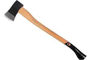 1844 Helko Werk Germany - Förster Professional Light Felling Axe for Cutting, Felling, Camping, Head 2.5 lb, Handle 28 in (Light Felling) #10451