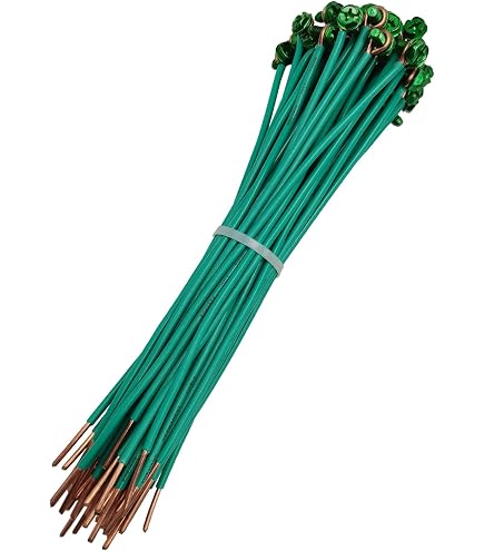 Pigtail De Mise à La Terre IDEAL – 12 AWG, 8 Pouces, Cuivre Vert – Neuf