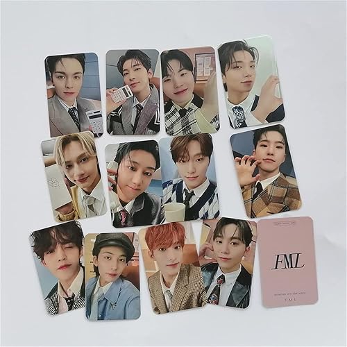 KPOP Seventeen Photocards FML Album Lomo Card Double-Sided
