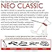 EzyDog Neo Dog Collar, Large, Blue