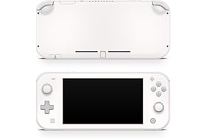 Tacky Design Solid Color Skin Compatible with Nintendo Switch Lite Skin Wrap, Minimalist Solid Skin for Nintendo Switch Lite Cover, Premium Vinyl 3M Full Wrap Decal. (Soft Ivory)