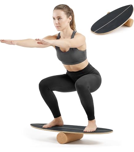 ウエイトトレーニング BALANCE WAVE Next Amazon.com : GYMAX Balance Board for Adults, 330LBS Wobble Boards