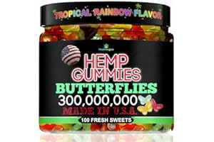 HEALTHERGIZE Hemp Gummies for Sleep Calm Night Relief-100 Gummy Edibles-Made in USA