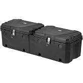 JOYTUTUS Lockable 160 Quart Truck Bed Tool Box, Waterproof Storage Box Truck Bed Cargo Case, Full &amp; Mid Size Pickup Tool Box Toolbox Storage System