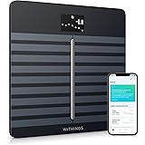 Withings Body Cardio – Premium Wi-Fi Body Composition Smart Scale, Tracks Heart Health, Vascular Age, BMI, Fat, Muscle & Bone