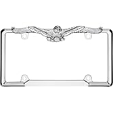 Cruiser Accessories 22330 Eagle License Plate Frame, Chrome,1 Frame