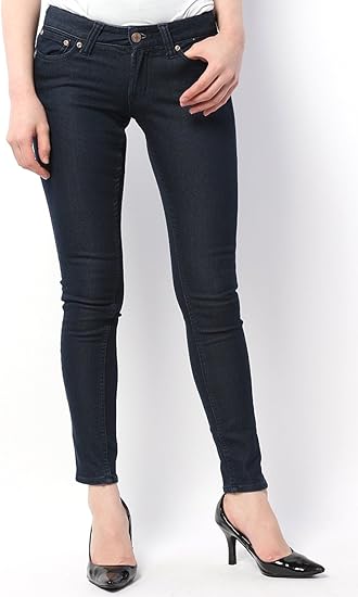 Amazon アズールバイマウジー Azul By Moussy マイクロファイバーデニムスキニー L74 22inch Nvy ジーンズ 通販