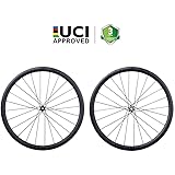 YOELEO チューブラー カーボンホイール ディスクブレーキ専用（制動軌道無）(SL) 採用NOVATEC(ノバテック) D411SB-CL/D412SB-CL ストレートプルハブ SHIMANO(シマノ)/SRAM(スラム)XDR/CAMPAGNOLO(カンパニョーロ)用 Sapim スポーク(CX-RAY)用 前後セット
