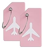Gostwo 2 Pack Silicone Luggage Tags for