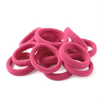 Buy 60pcs Fushia Ht007 2 Xima 60pcs Nylon Elastic Hair Ties