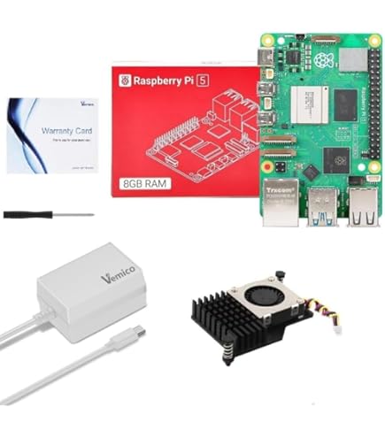RasTech Raspberry Pi 5 8GB セット Amazon.com: RasTech Raspberry Pi 5 Kit 8GB RAM with Pi 5