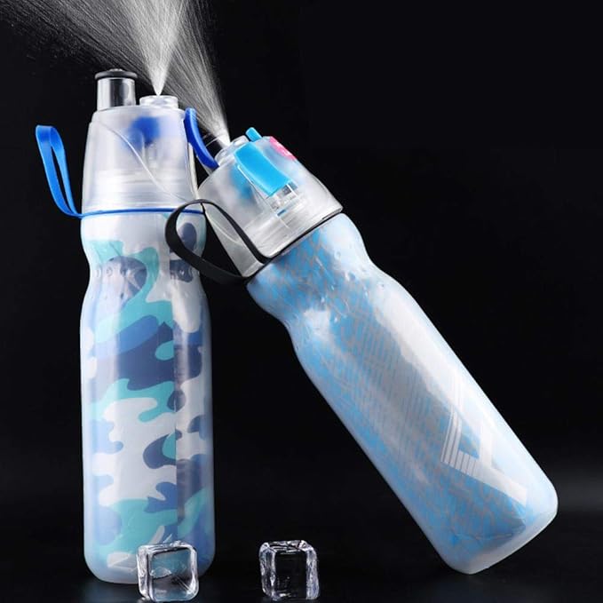 TARTIERY Misting Water Bottle, Insulated Leak Proof Sports Water Bottle