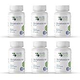 Scientific Health Solutions Melatonin 60mg | High Dosage Melatonin in Easy-to-Swallow Capsules | Vegan, Non-GMO &amp; Gluten-Free | US-Made Extra Strength Melatonins (Case of 6)
