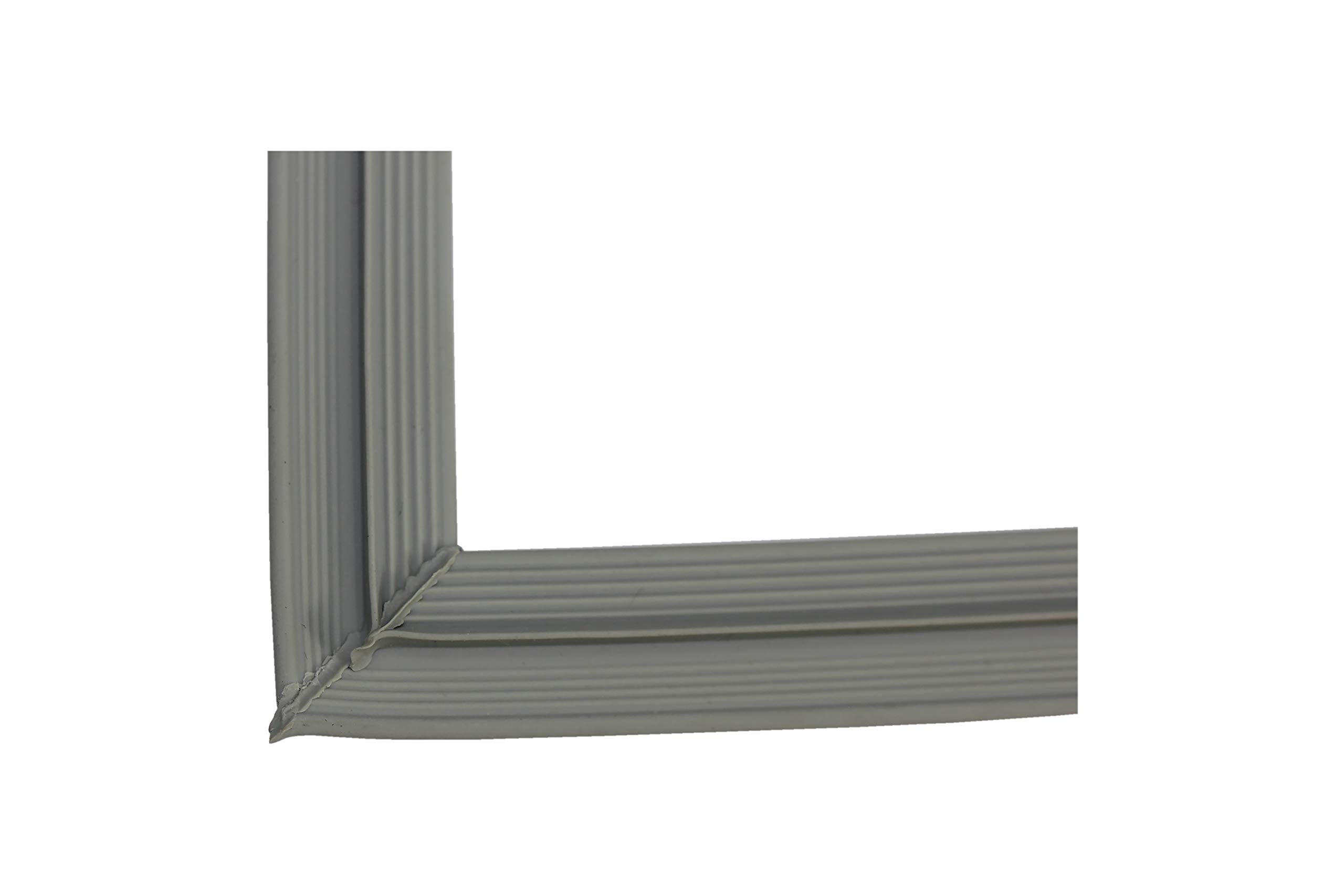 Original Roto Roof Window Wing Seal Top for Roof Windows of the Series 41 x H U-Shaped Window Seal Made of Rubber, Grey/Anthracite, Size 10/12