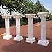 Elegant Wedding Roman Column Set Pillars Decoration Party Flower Pot Columns Decor Roman Columns for Weddings(1 Pair)