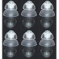 FCS Pack of 6 Click Dome for Siemens Signia RIC, Click CIC & Click ITC Hearing Aid (8/10mm Double).