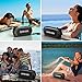 AOMAIS Tough Bluetooth Speakers, Portable Outdoor Wireless 10W Stereo Sound Speaker Waterproof IPX7 Rating with Enhanced Bass for iPhone, iPod, iPad, Tablets(Black)
