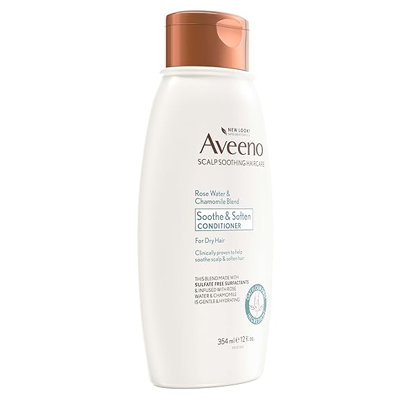AVEENO SCALP SOOTHING ROSE WATER AND BLEND CONDITIONER, CHAMOMILE, 12 FL OZ