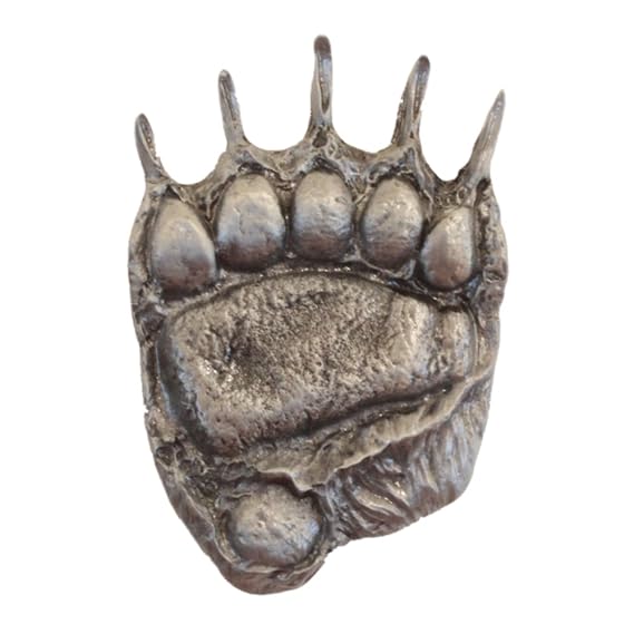 Unique Griz oso Grizzly pista puerta de la nevera Imán creado de ...