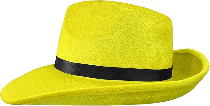 yellow gangster hat